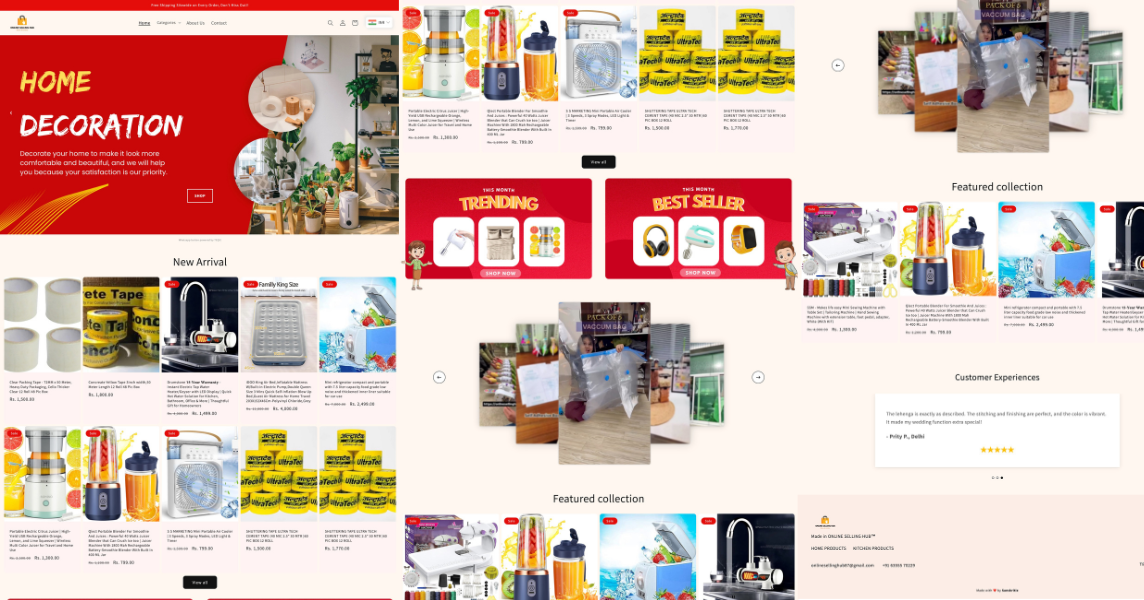 Gadgets Store Ecom Site